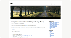 Desktop Screenshot of michaelgarforth.com